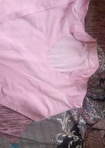 Pink Long Sleeve Dress