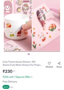 Long Cute Kawaii Stickers