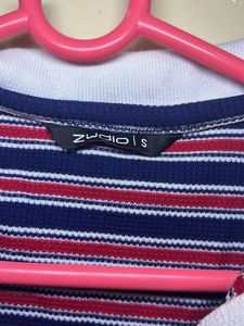 Striped Polo Top