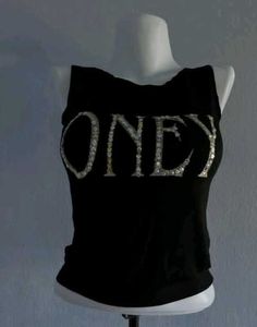 Y2K VINTAGE BLACK TOP