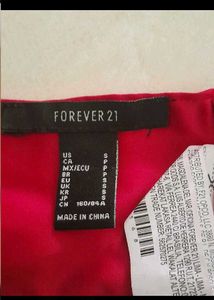 FREE DELIVERY Red Halter Tie Top Forever 21
