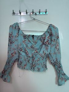 Flora Top For Daily And Party