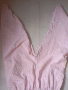 Pink Striped Lounge Pants
