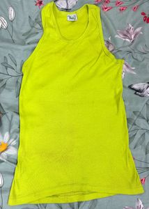 Neon Green Tank Top