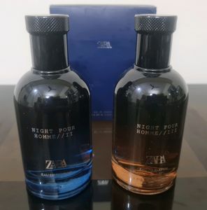 ZARA NIGHT POUR HOMME COLLECTION (2) PERFUMES
