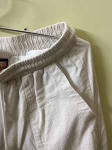 Wide Leg White Pants