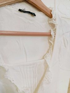 Korean  White Cardigan