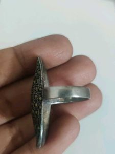 92.5 Silver Statement Marcasites Ring
