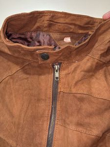 Vintage Suede Patchwork Jacket