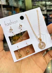Golden Jewellery Set For Women
