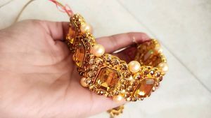 The Beautiful Women Choker With Earrings...