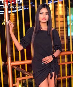 Black Bodycon Mini Dress
