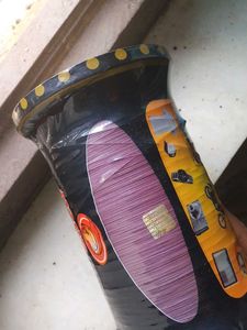 Purple Plastic Manjha With Golden Chip Medium