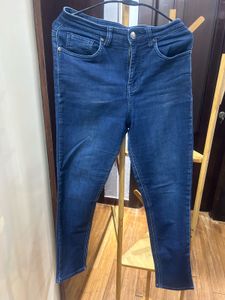 Dark Blue Denim Jeans