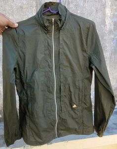 Olive Green Running/Parachute Jacket/Gym Wear