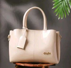 Elegant Beige Handbag