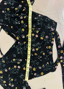 Black Floral co-ord Set