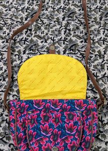 Brand New Floral Pink Sling Bag
