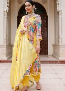 Beautiful Rayon Article Aliya Cut Suit Sale