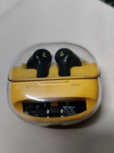 One Plus Yellow Black Earpods