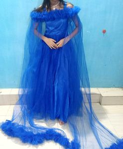 Blue Gaown For Women With Free Gift 🎁