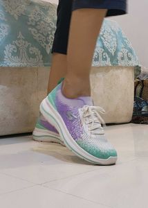 Lavender Skechers Performance Stretch Fit