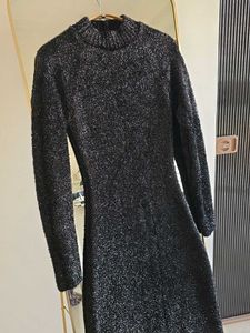 ZARA Irina Shark New Year Collection Tinsel Dress