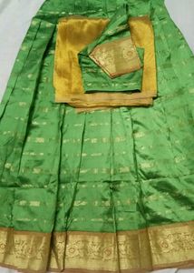 Stitched Half Saree Full Set