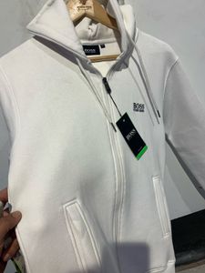 BOSS Zip-Up Hoodie - Stylish &amp; Comfy