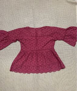 Chikankari Empire Top