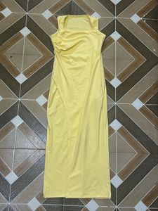 Butter Yellow Dress