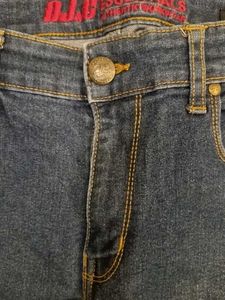 Denim Washed Blue Jeans