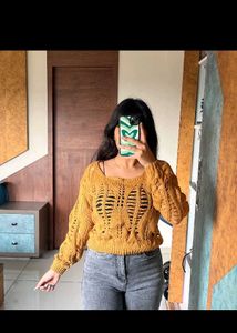 Mustard Yellow Top