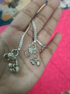 Silver Anklets