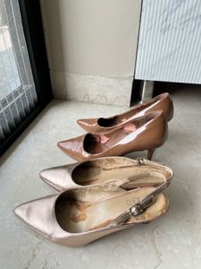 Combo Dune London Heels + Naturalizer Slingbacks