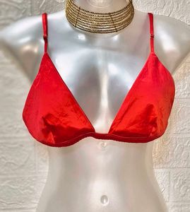 Bikinis &amp; Tops For Rs.99 Only/ Red Satin Bikini