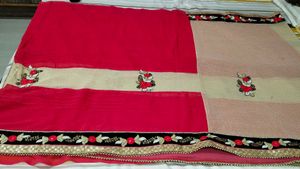 Designer Sari With Paded Blouse