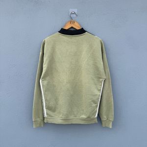 Adidas Colorblock Mock Neck Sweatshirt