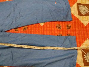 Blue Wide Leg Pants (AN)