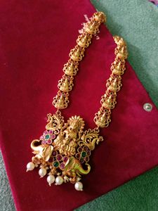 Bridal Lakshmi Gold Necklace