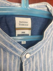 Indian Terrain Striped Casual Shirt