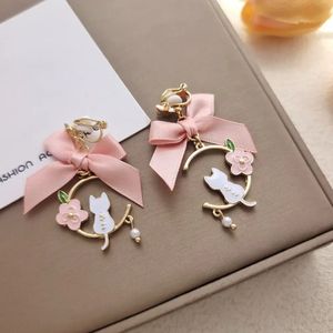 KOREAN RIBBON 🎀 EARRING