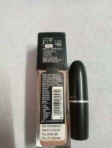 Maybelline Combo With Free Mac Lipstick