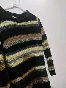 Striped Knit Sweater