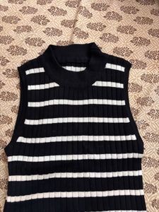 Striped Sleeveless Top