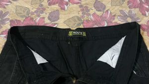 men&#39;s denim trouser and t-shirt