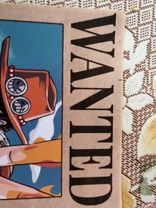 One Piece Portgas D Ace Wanted Poster