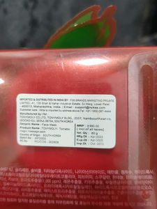 TONYMOLY Face Massage Mask/Pack 🍅