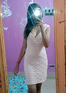 Pink Mini Dress