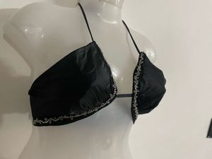 Zara Rhinestone Top
